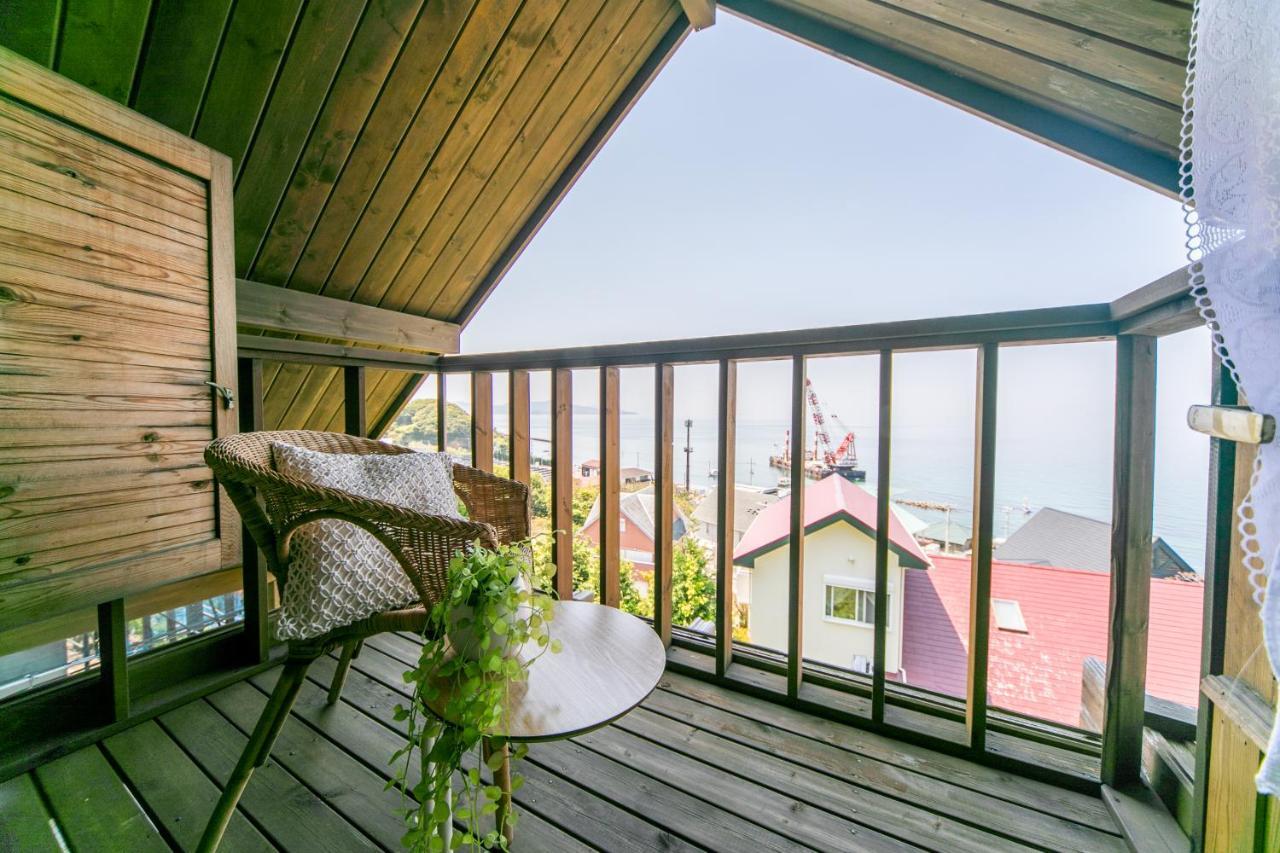 洲本市 Awaji Seaside Log House In Goshiki 1ヴィラ エクステリア 写真