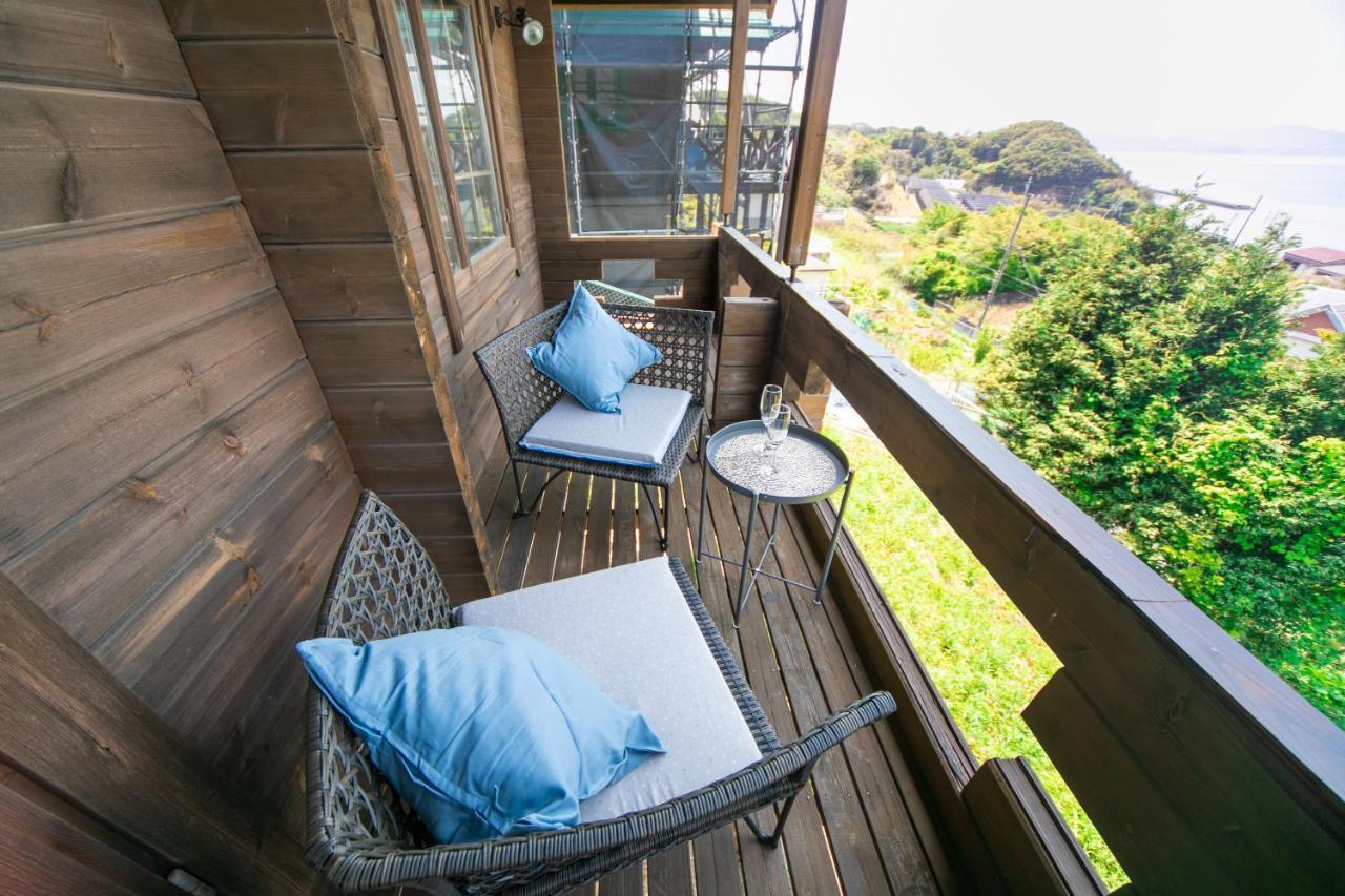 洲本市 Awaji Seaside Log House In Goshiki 1ヴィラ エクステリア 写真