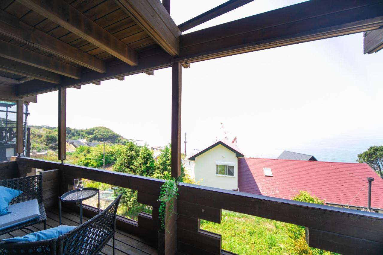 洲本市 Awaji Seaside Log House In Goshiki 1ヴィラ エクステリア 写真
