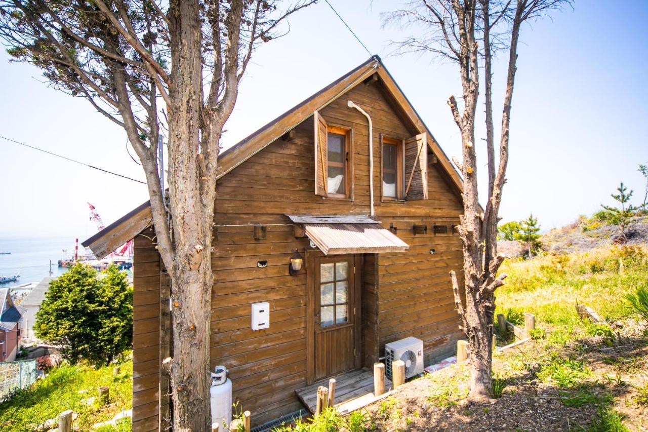 洲本市 Awaji Seaside Log House In Goshiki 1ヴィラ エクステリア 写真